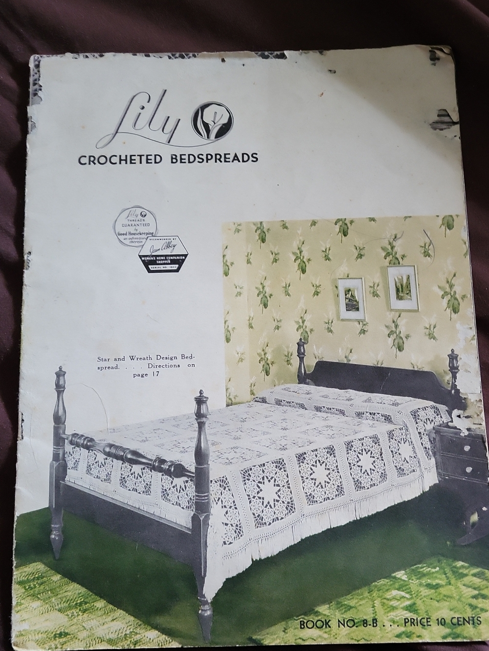 Booklet On How To Crochet Various  Bedspreads with Fringe